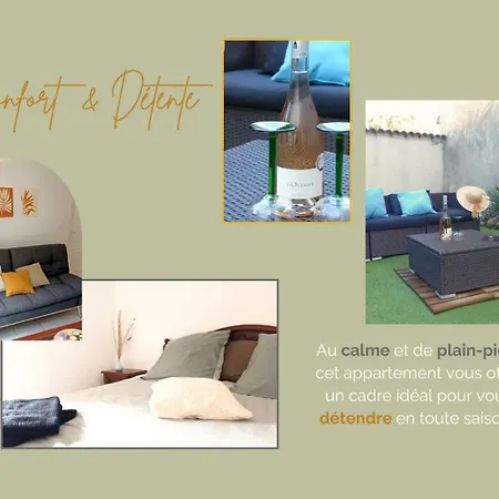 Grand T2 Lumineux Avec Jardin Prive *