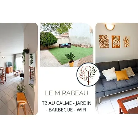Apartment Grand T2 Lumineux Avec Jardin Prive